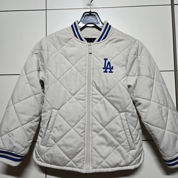 MLB아동 누빔퀼팅 자켓