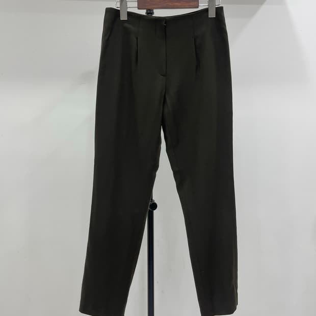 한섬 시스템 울 팬츠