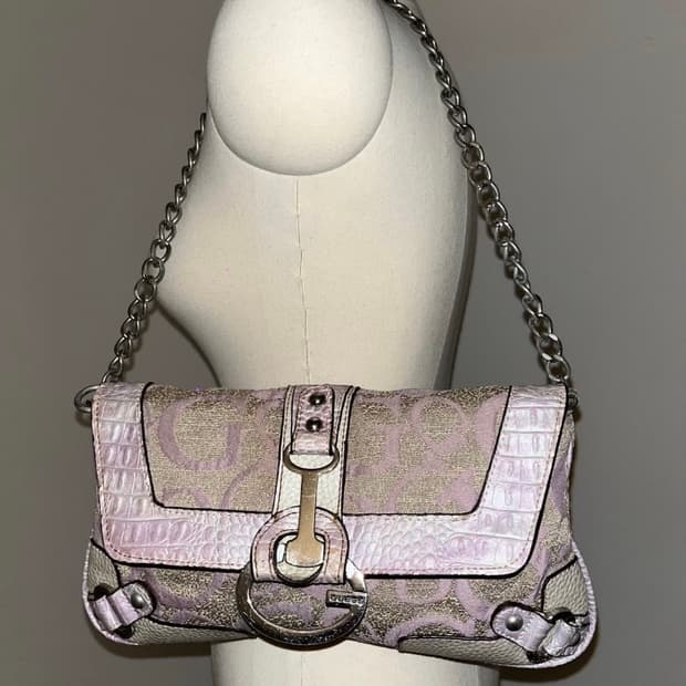 Guess pink bag