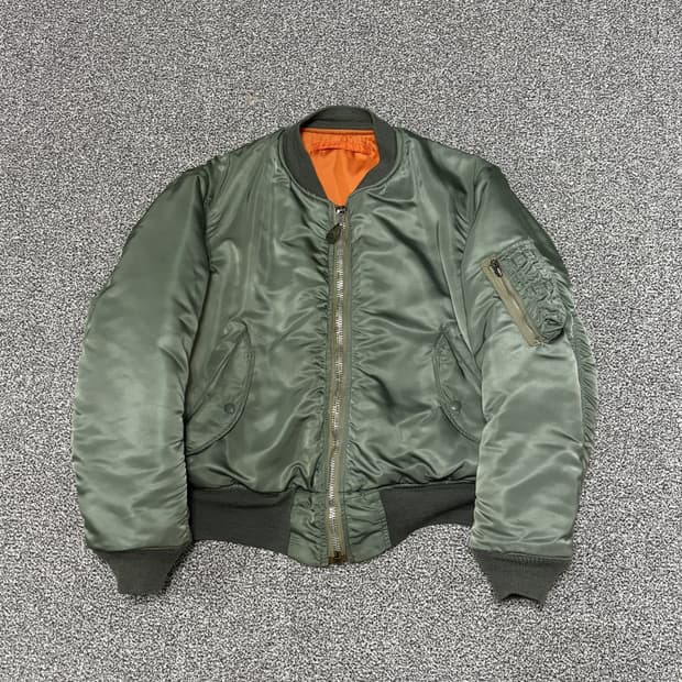70s 오리지널 MA-1 자켓 E타입