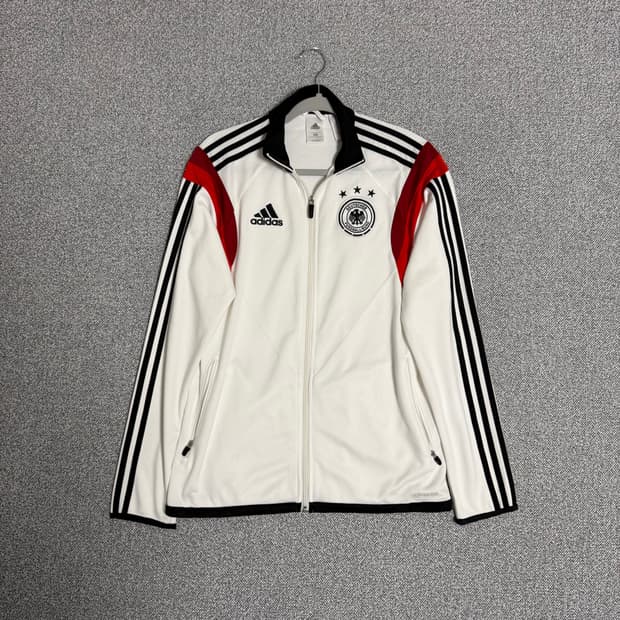 아디다스 독일 져지 화이트 95 트랙탑
