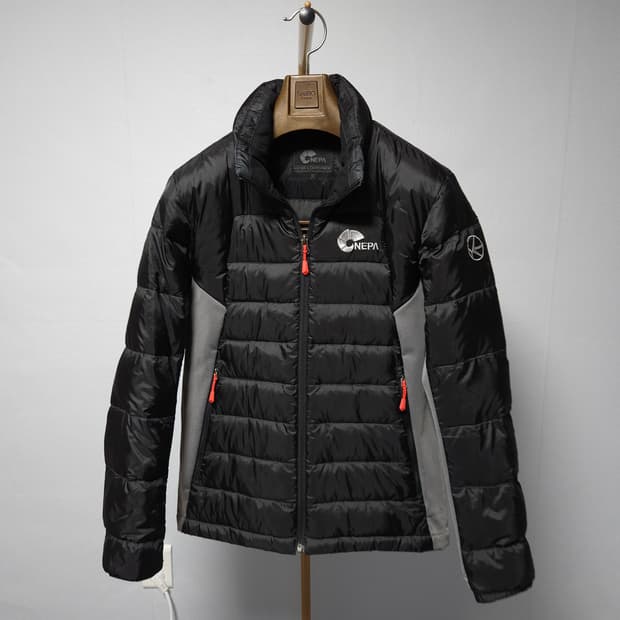95 ) 네파 블랙 덕다운 경량 패딩