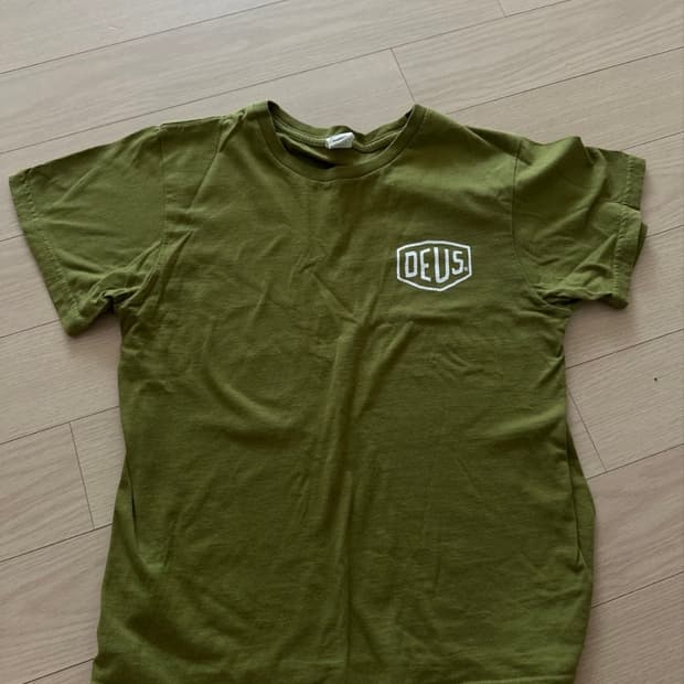데우스 키즈 13 올리브 반팔