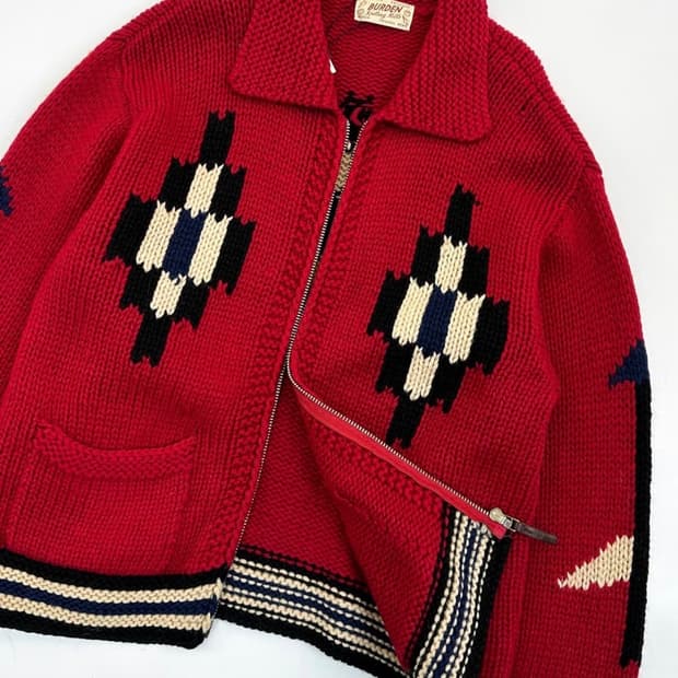 Burden Knitting Mills 80’s 가디건