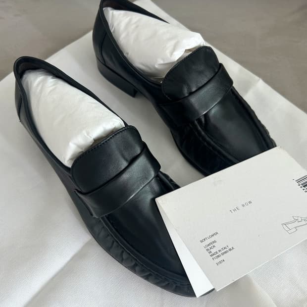 더로우 로퍼 소프트 블랙 EU36 F1280SN60 BLK