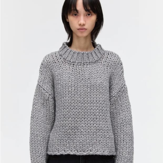 플리즈프로젝트 벌키 풀오버 니트