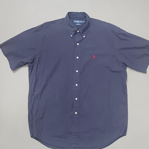 [L] 폴로 랄프로렌 블레이크 오버핏 버튼다운 반팔 셔츠 남방