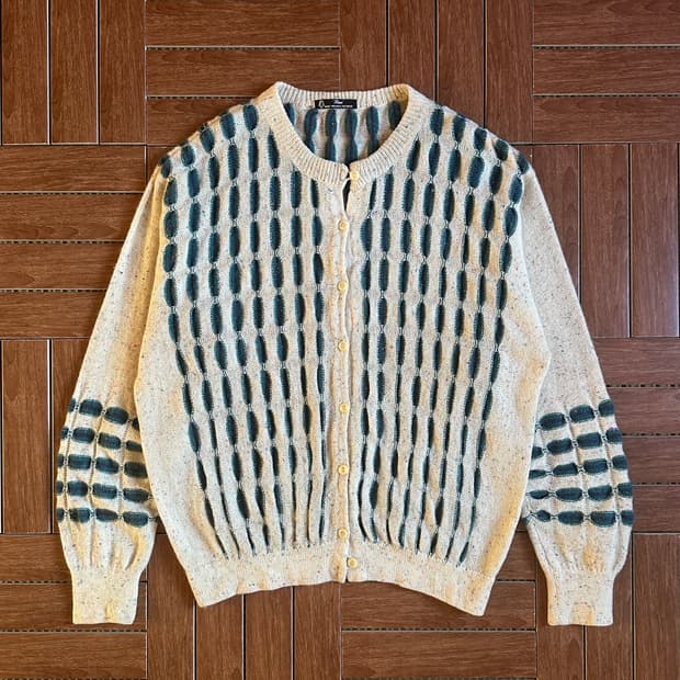 Klan vintage hand knit cardigan