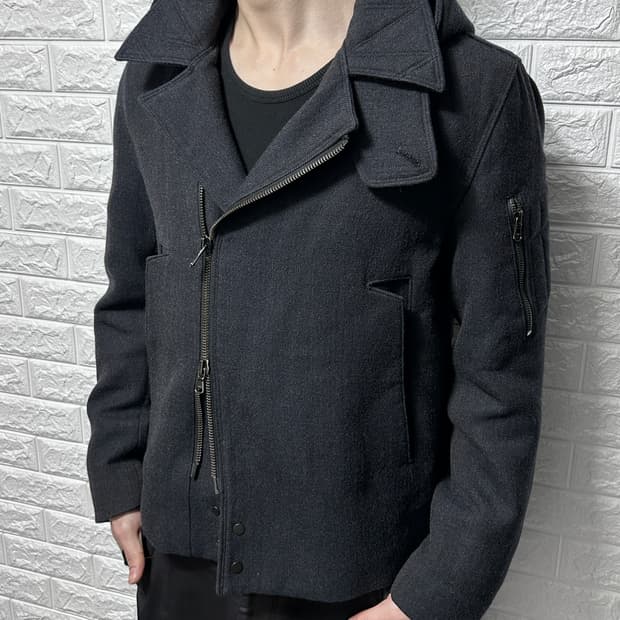 솔리드 옴므 후디드 자켓