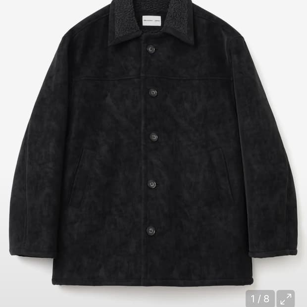 밀로아카이브 X 파세르 르망 시어링 자켓 블랙