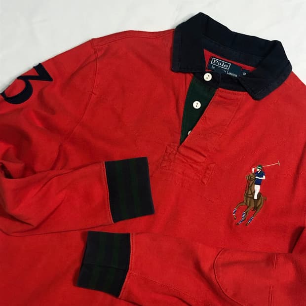 폴로 랄프로렌 빅포니 럭비 티셔츠