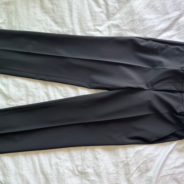 프라다 블랙 슬랙스