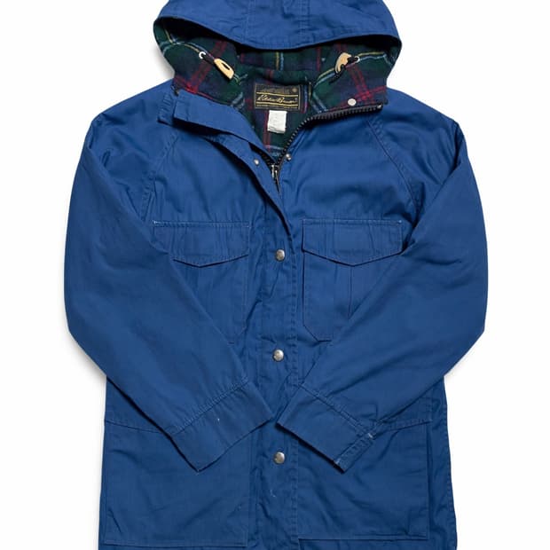 USA 90s 미국 빈티지 에디바우어 네이비 마운틴 아웃도어 필드 자켓