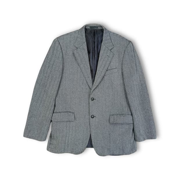 지방시 울캐시미어 헤링본 자켓