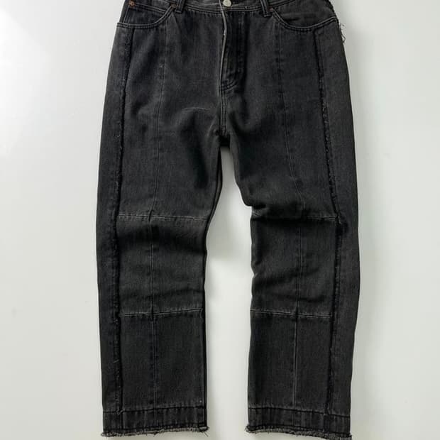 앤더슨벨 흑청 데님 팬츠  M PN2380