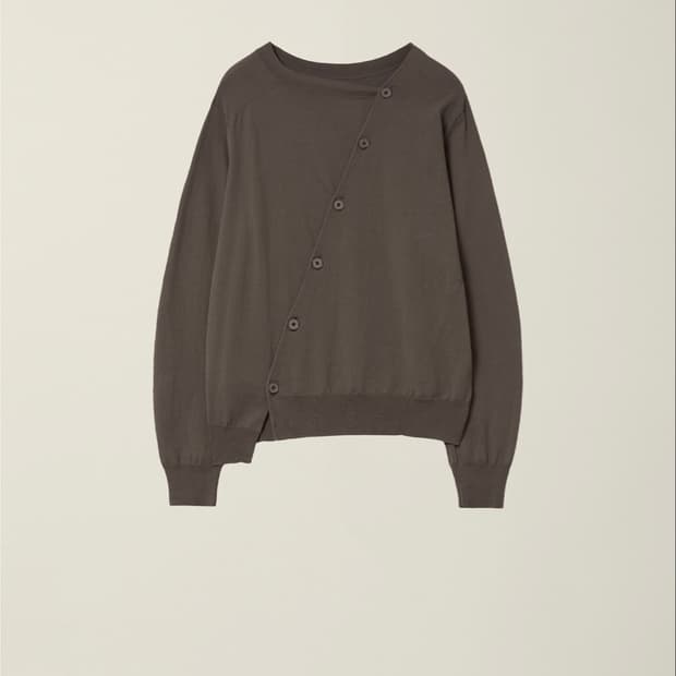 누마레 EE 2 WAY CARDIGAN MODERN 모카 L
