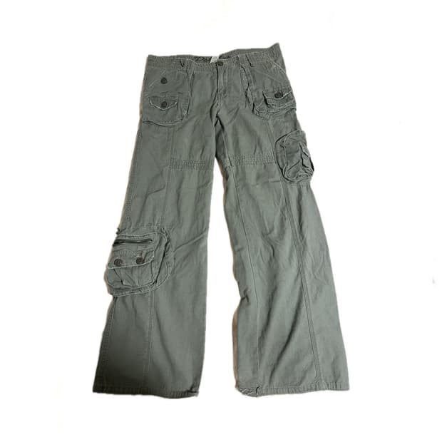 y2K 빈티지 카고 바지