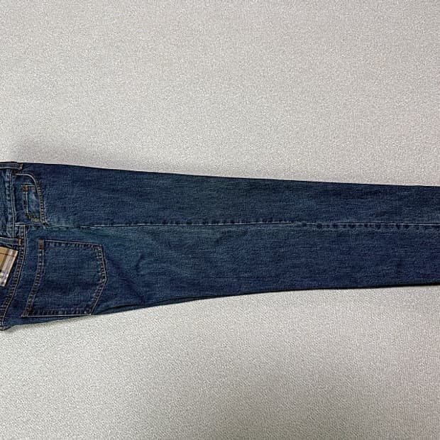 버버리 청바지 남성용 34인치