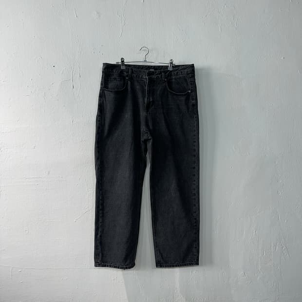 무신사 데님 흑청바지 36