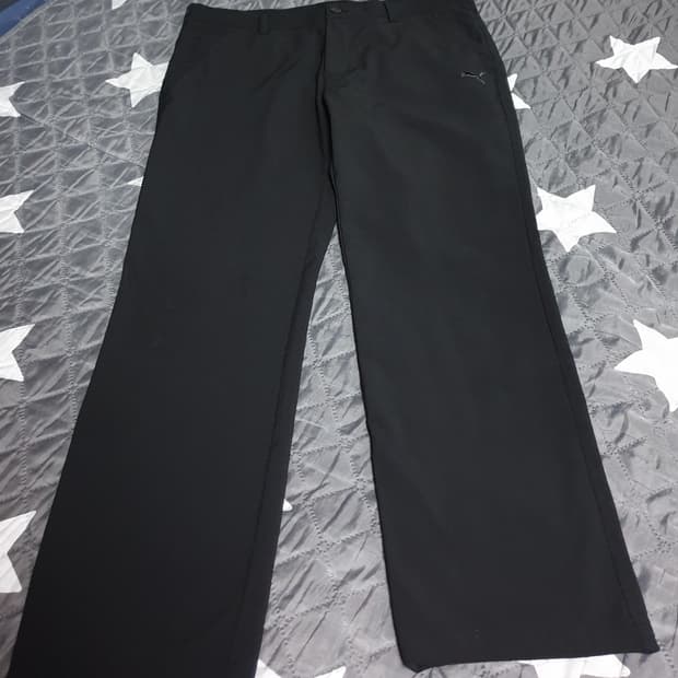 푸마 골프 이중직원단 스판 팬츠 블랙 (36)