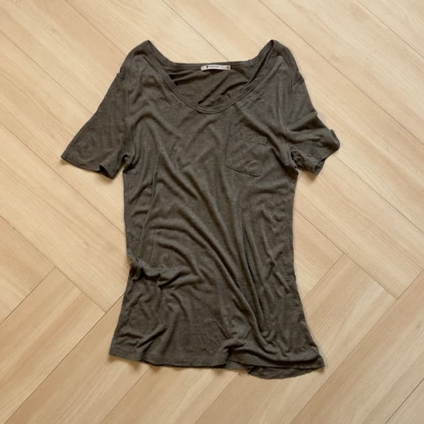 [Alexander Wang] Lightweight Pocket Tee