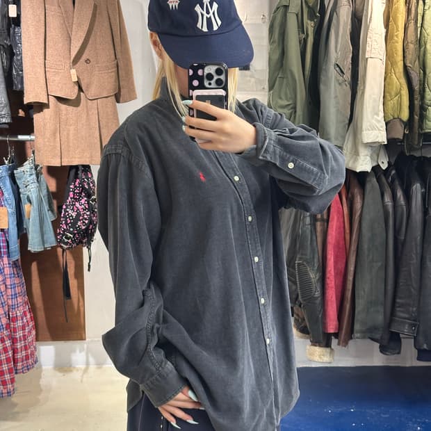 PRL 폴로 랄프로렌 코듀로이 셔츠
