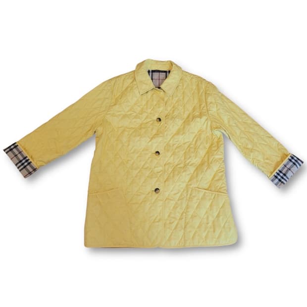 버버리 퀼팅자켓