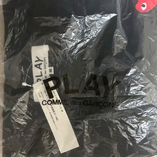 꼼데 반팔m새상품