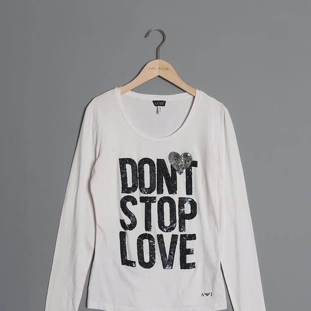 ARMANI JEANS Spangle L/S