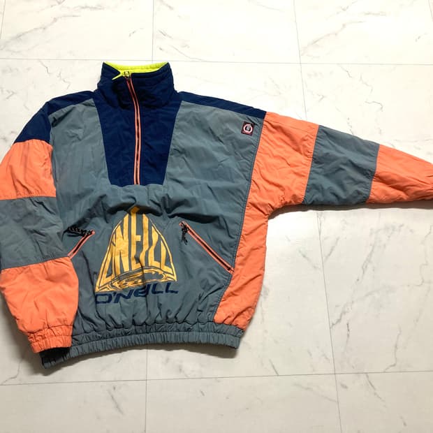 90s 오닐 스노우기어 아노락 스키 보드 파카 105-110