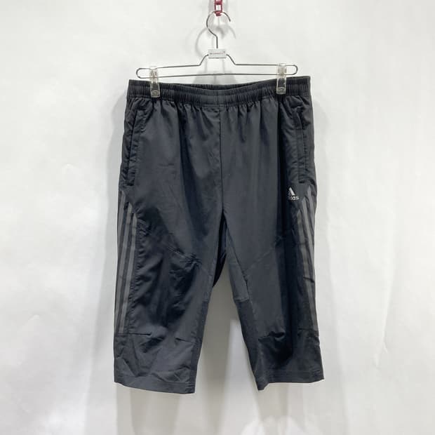 아디다스 남성스포츠밴딩7부팬츠 블랙 2XL