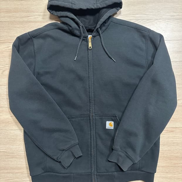 칼하트 레인디펜더 후드집업 차콜(카본헤더) s