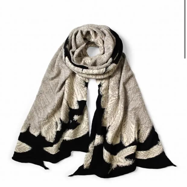 [구매] 캐피탈 풀 렝스 이글 머플러 블랙