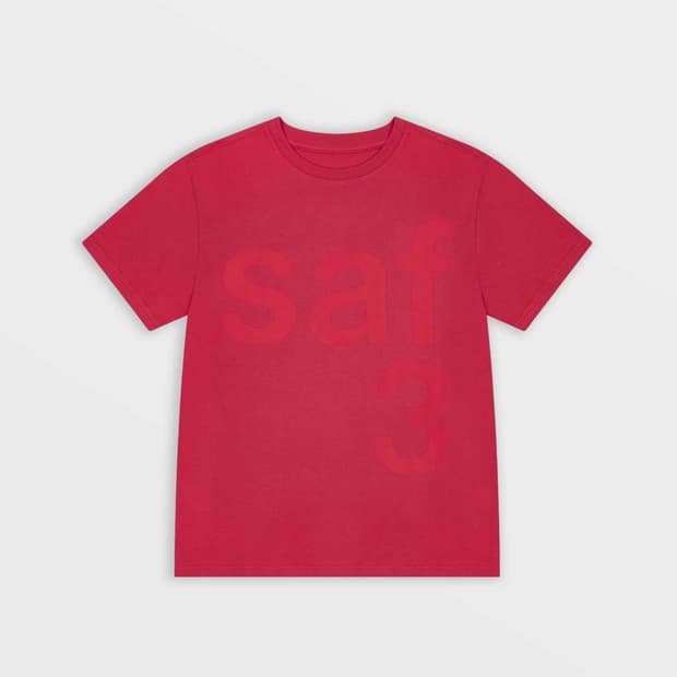 1) 사파리스팟 Basic Safari T-Shirt(Light Red)