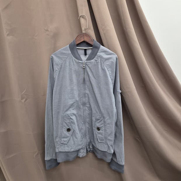 시리즈 린넨 혼방 블루종 자켓 95