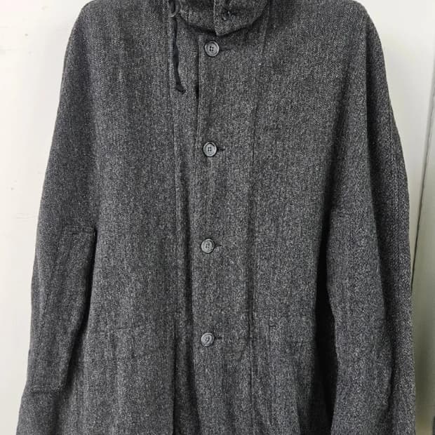 엔지니어드가먼츠 헤링본 울 케이프(M)