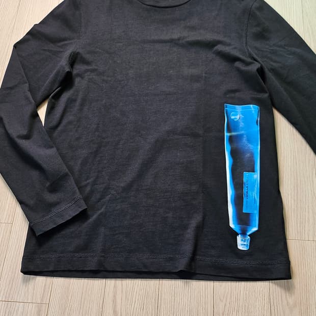 [S] 몽클레어 블랙라벨 긴팔 티셔츠 M