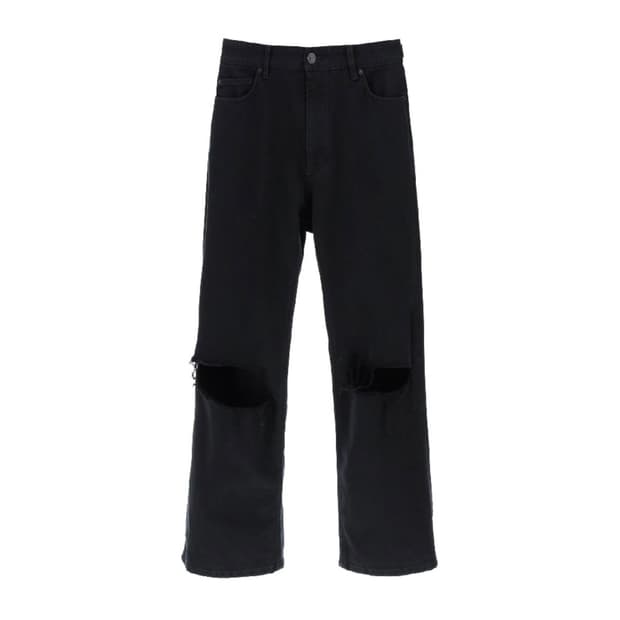 발렌시아가 디스트로이드 팬츠