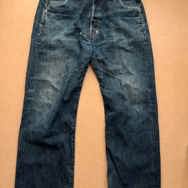 니트레이드 Nitraid 셀비지 빈티지 데님 팬츠 XL