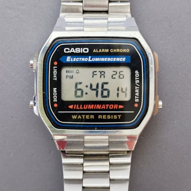 카시오 A168WA 시계 