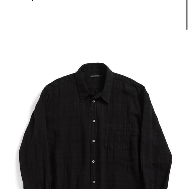 Hatchingroom Gauze Stripe 셔츠 (3)