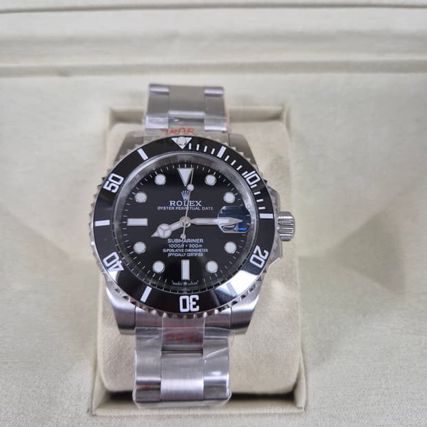 롤렉스 서브마리너 오토매틱 블랙데이트 시계