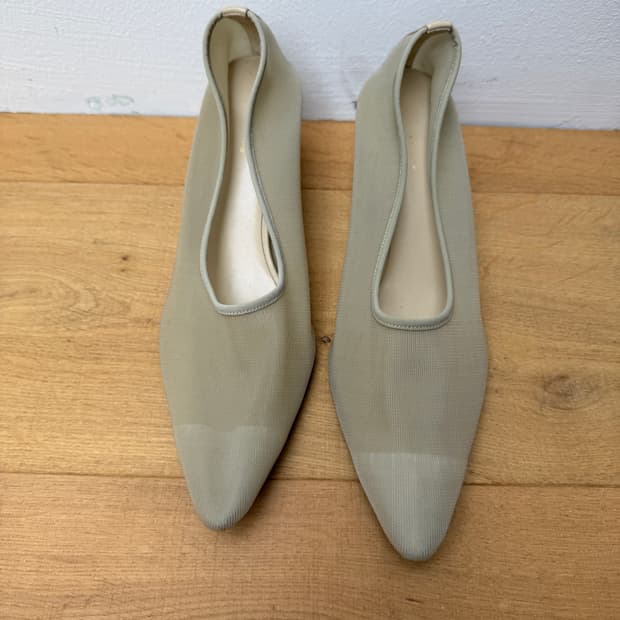 더 로우 the row 메쉬 펌프스 38