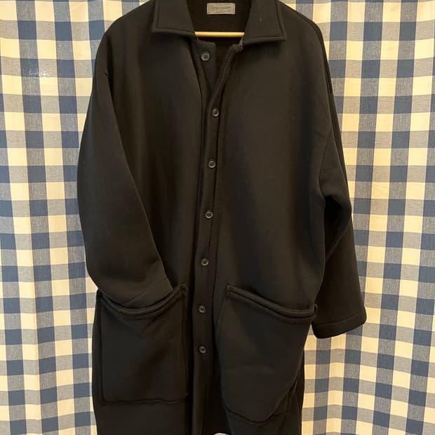 YOHJI YAMAMOTO Black Raw Edge Cardigan