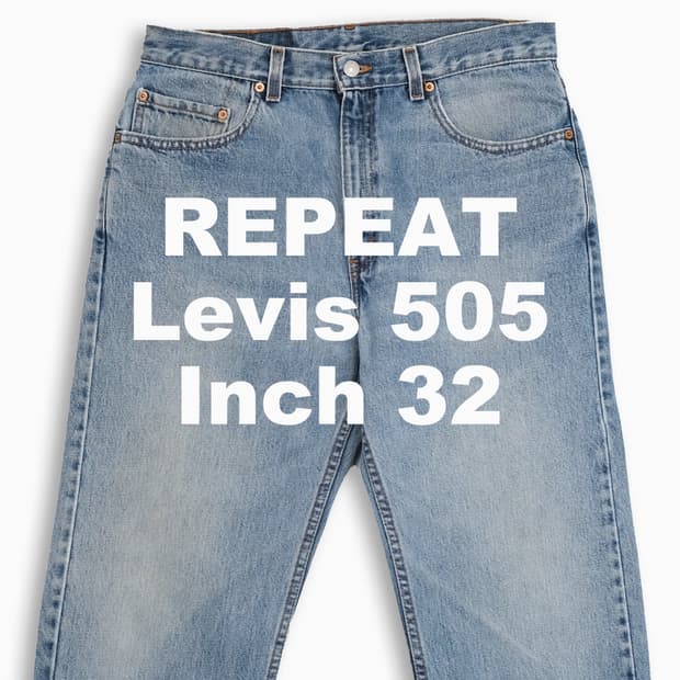 빈티지 리바이스 505 90s USA 32 인치 LV5053436