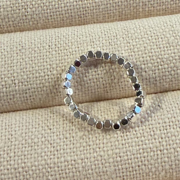 새상품 여성 신주 은도금 팔찌 각 반지