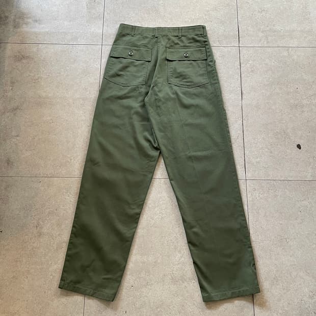 미군 og-507 퍼티그 카키 팬츠바지