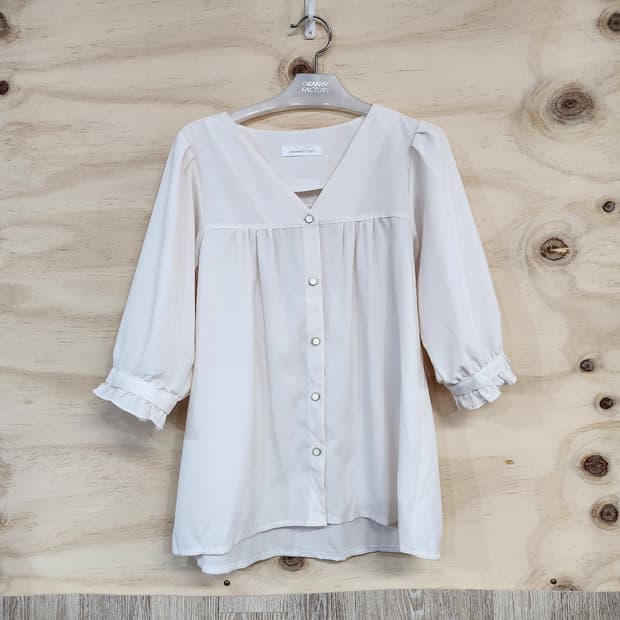 524) 7부 블라우스