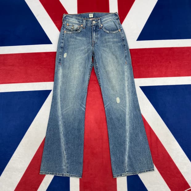 트루릴리전 조이 부츠컷 데님팬츠 33