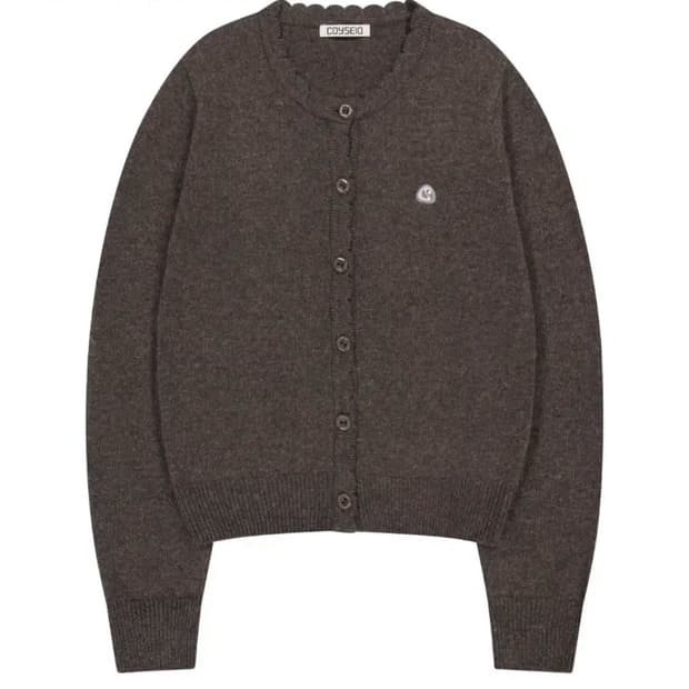 코이세이오 플라워 버튼 가디건 FLOWER BUTTON CARDIGAN